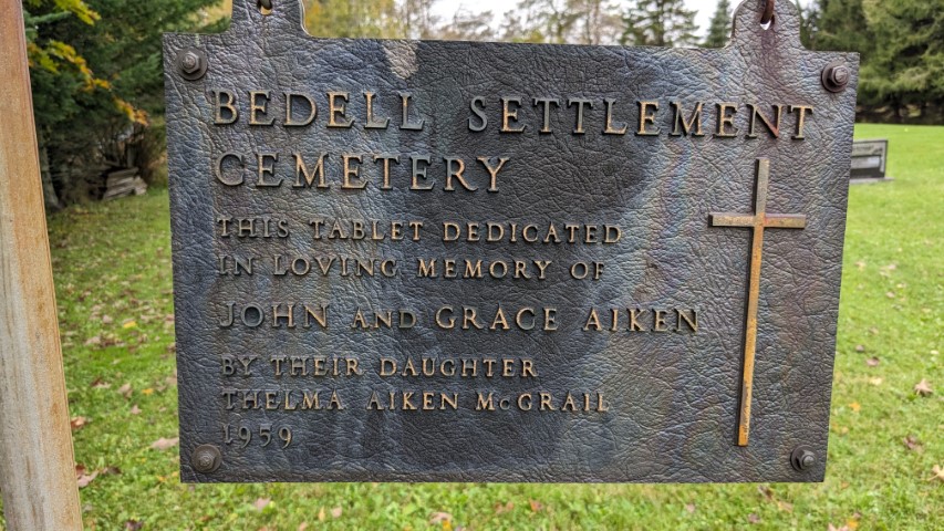 Bedell Settlement Cemetery